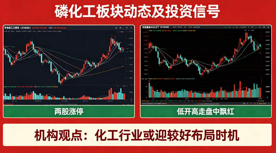 化工板块震荡拉升，磷化工战略价值重估