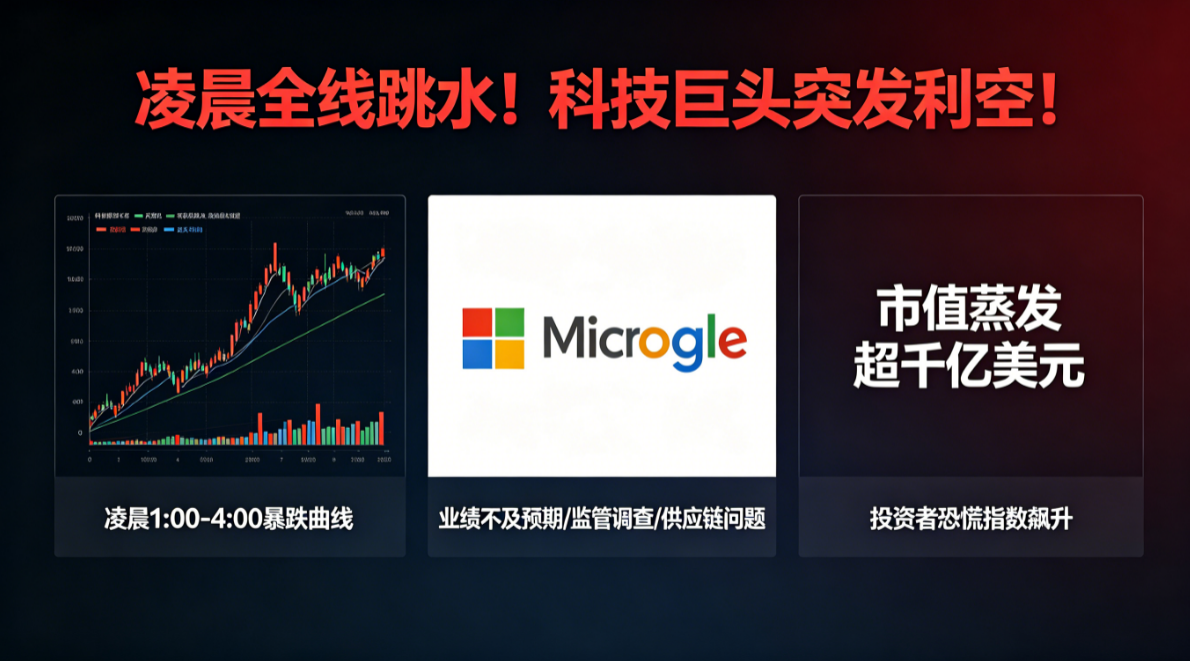 科技巨头暴跌揭示AI产业深层矛盾