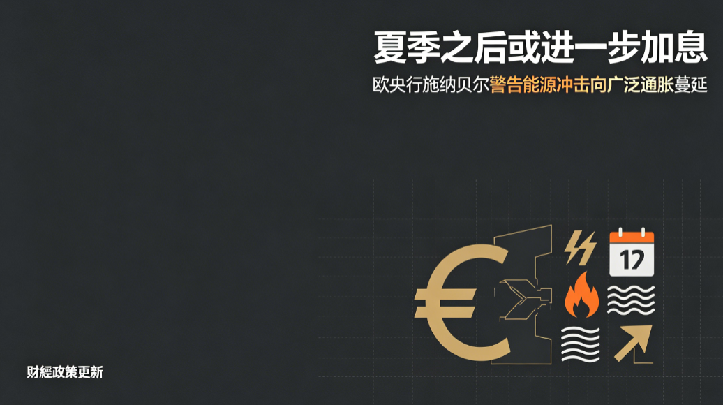 欧洲央行鹰派信号：夏季后加息概率上升