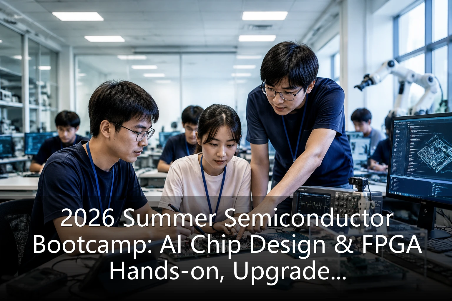 2026 Summer Semiconductor Bootcamp: AI Chip Design & FPGA Hands-on, Upgraded Industry-Academia Collaboration