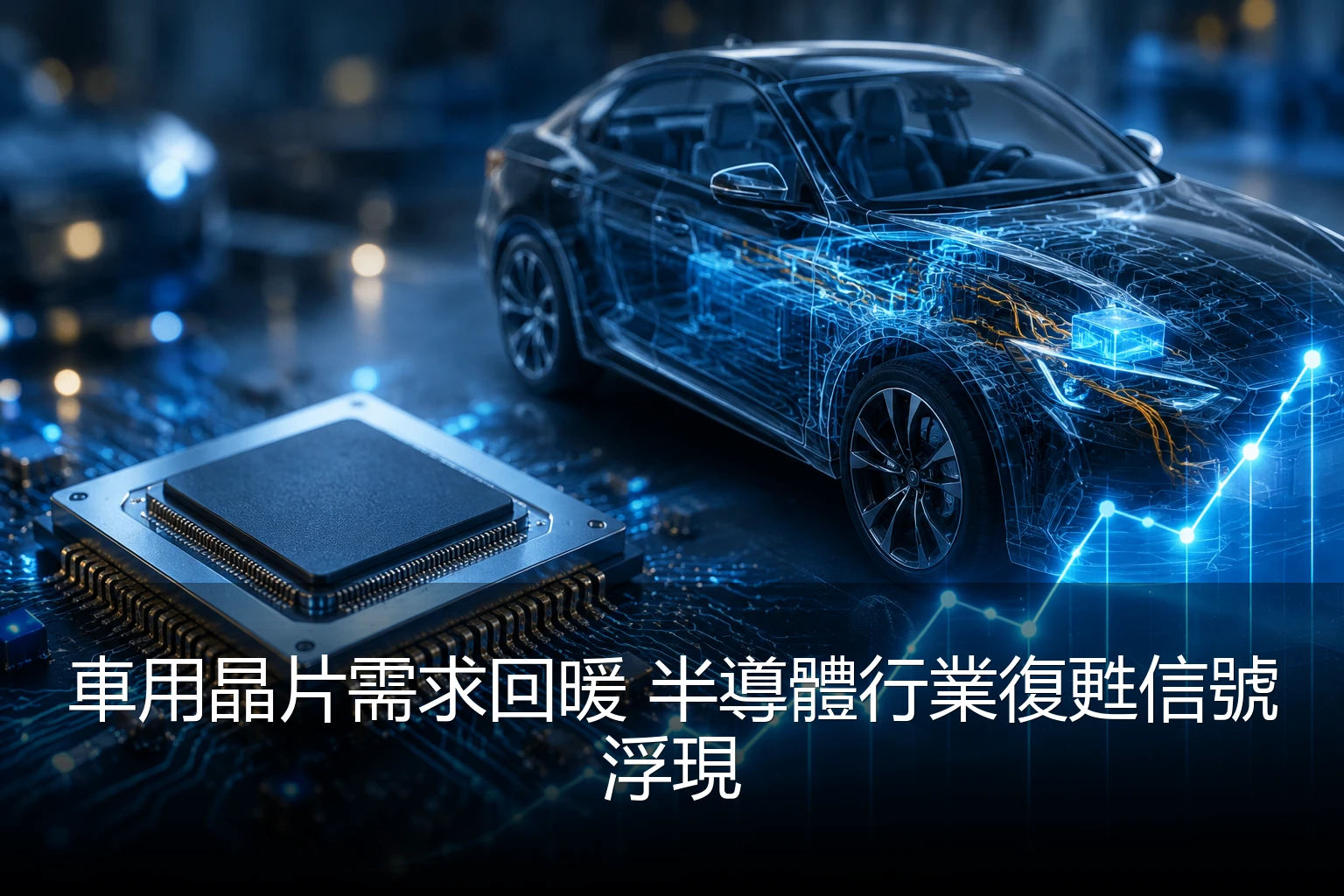 車用晶片需求回暖 半導體行業復甦信號浮現
