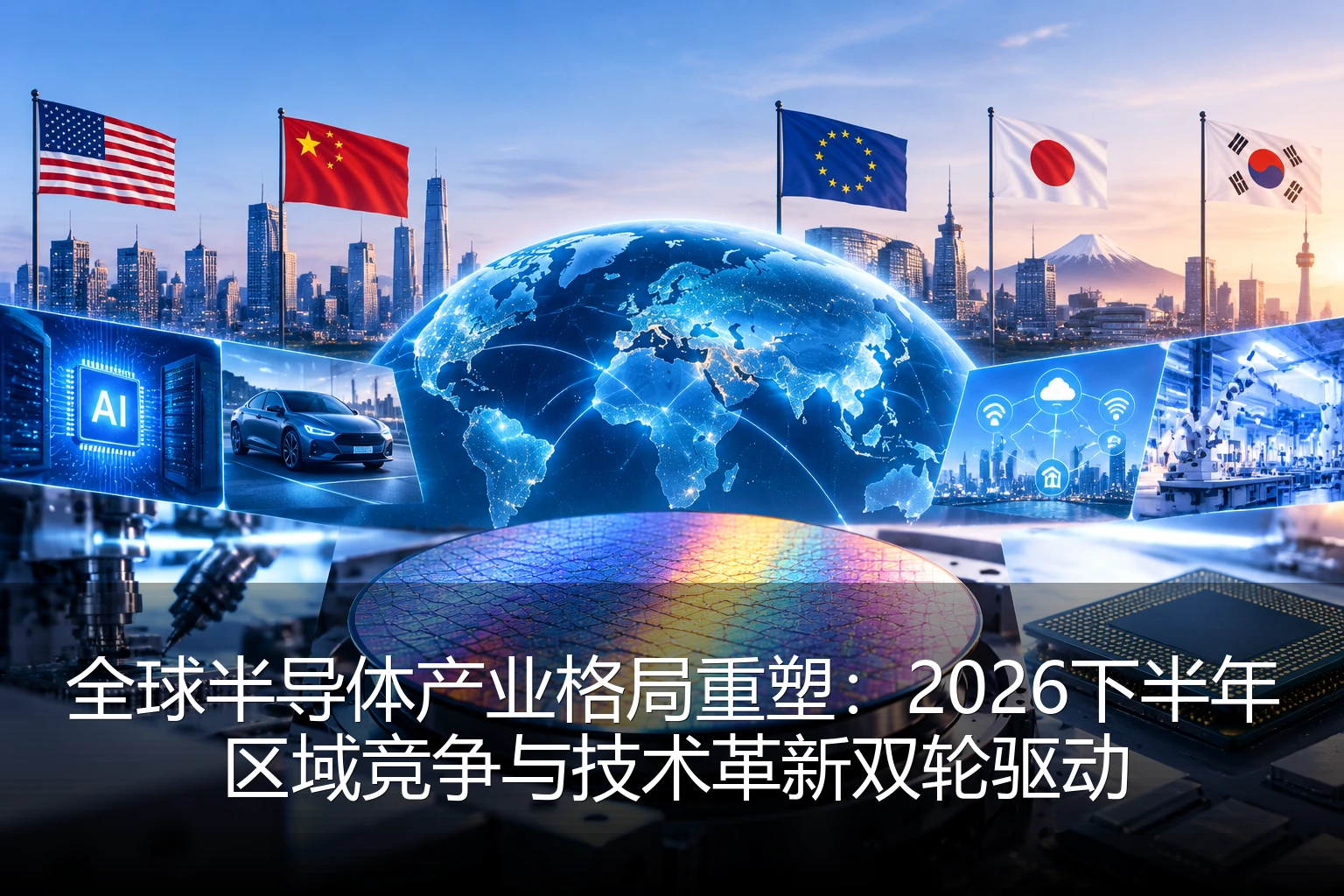全球半导体产业格局重塑：2026下半年区域竞争与技术革新双轮驱动